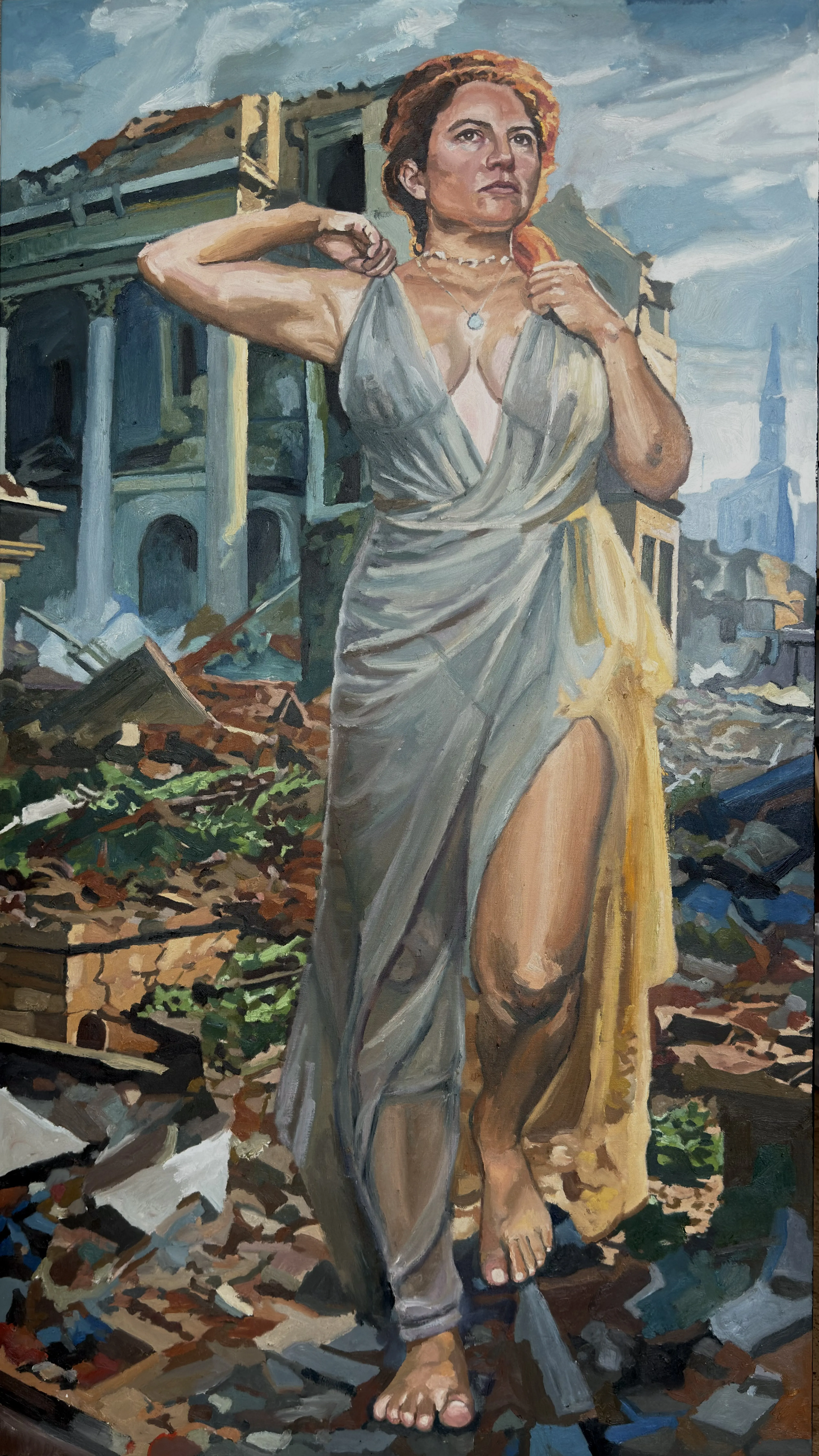 Casandra — Ana Masias, 2026, 156 × 87 cm