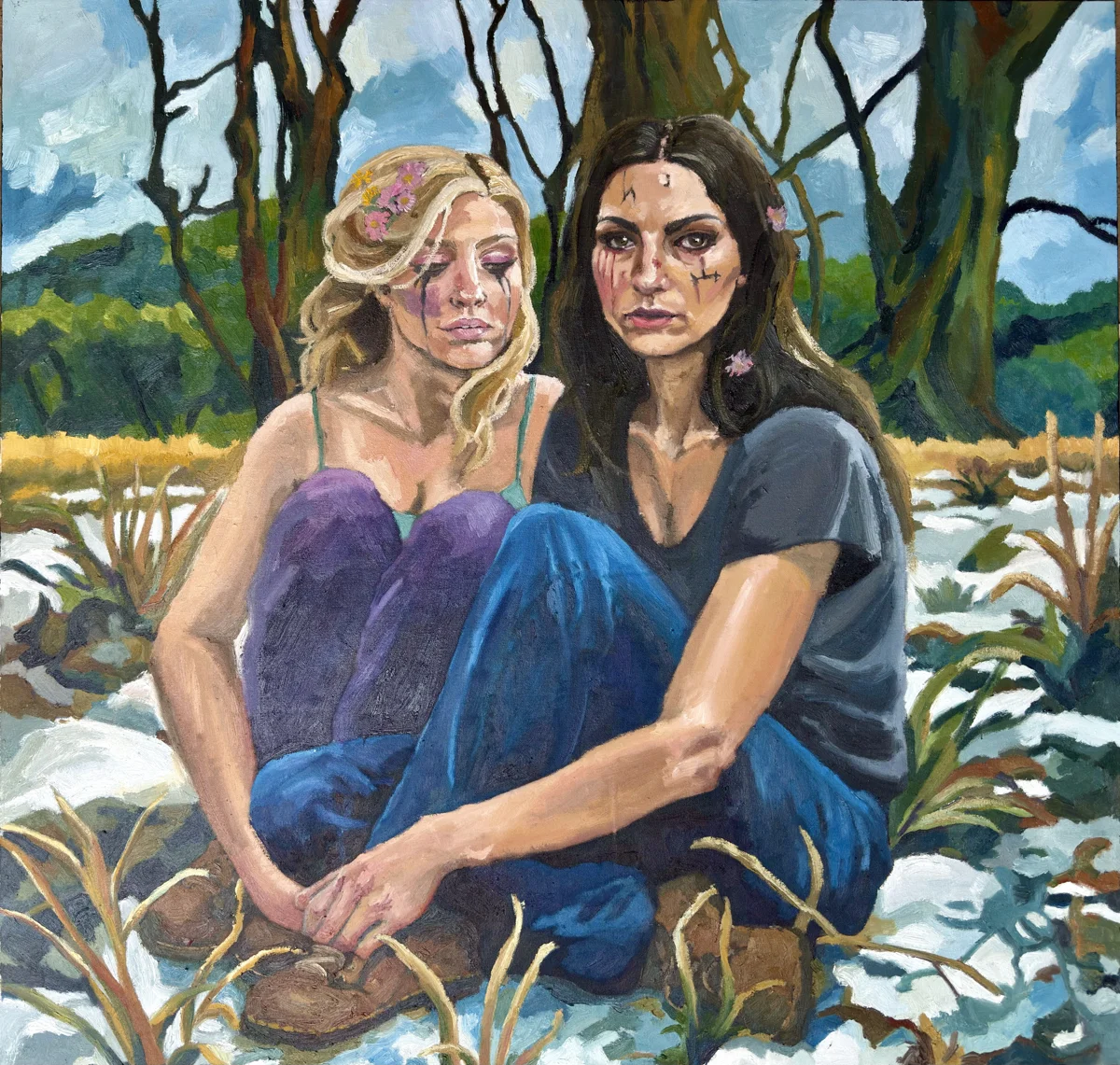Pintura: Señoritas del Dombás - Ana Masias, 2026